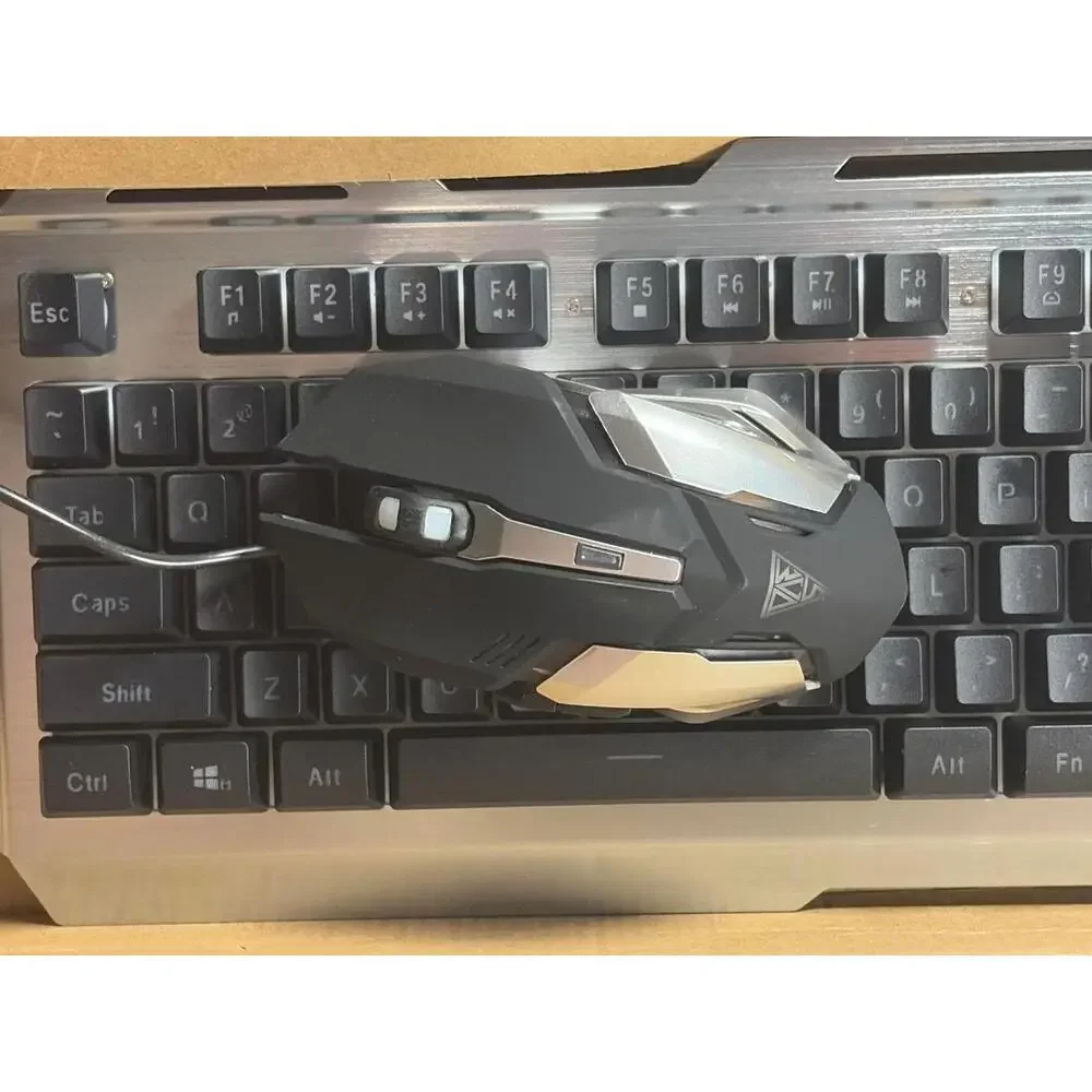 GAMDIAS V1 Wired Gaming Keyboard and Mouse Combo USB PC Gaming Set New Box‎